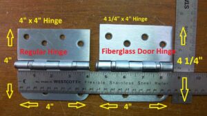 Fibreglass Door Hinge