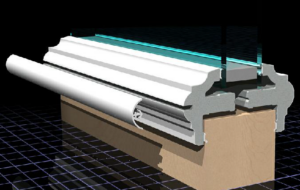 Aribell PVC doorlite frames